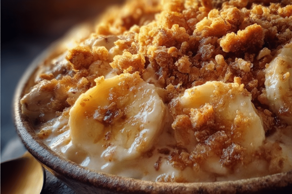 Banana Pudding Crumble