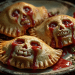 Bloody Skull Hand Pies