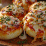 Cheesy Mini Pizza Buns