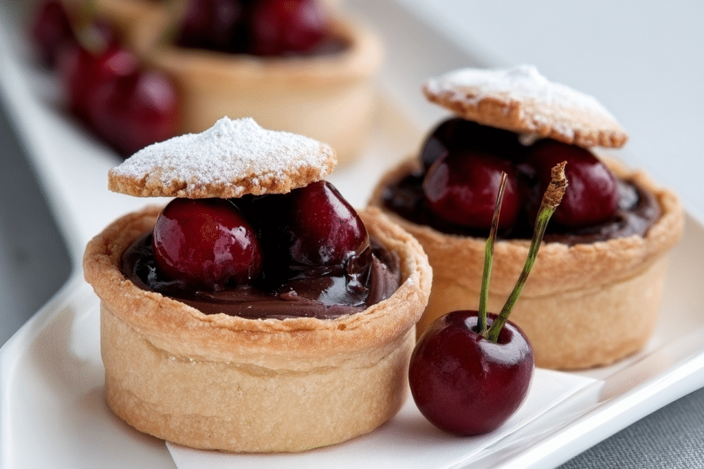 Cherry Chocolate Pastry Boxes