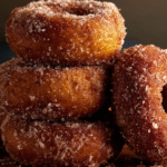 Cinnamon Sugar Apple Cider Donuts
