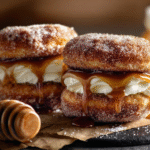 Cinnamon Sugar Donut Sandwiches
