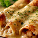 Creamy Chicken Enchiladas
