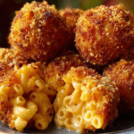 Crispy Fried Mac & Cheese Balls