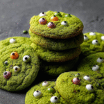 Monster Eye Matcha Cookies