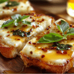 Spicy Honey Mozzarella Bread