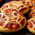 Spiderweb Mini Pizzas