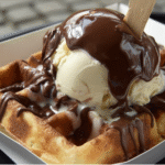 Belgian Waffle Sundae Bliss