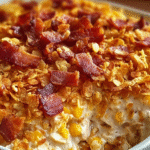 Cheesy Chicken Bacon Ranch Casserole