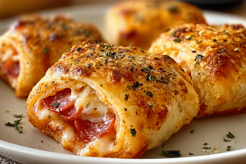 Cheesy Pizza Rolls