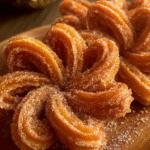 Cinnamon Sugar Flower Churros