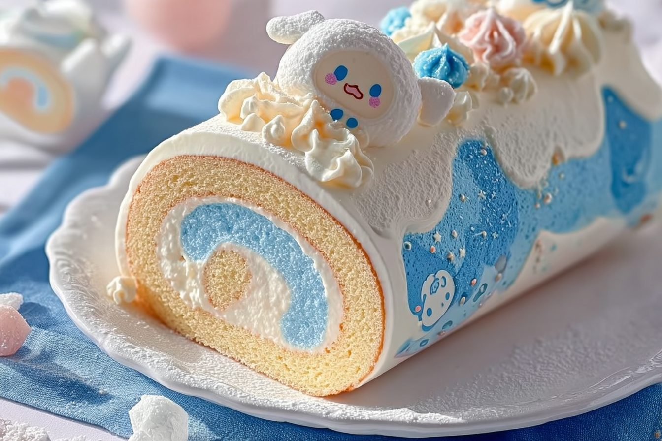Cinnamoroll Vanilla Cream Swiss Roll