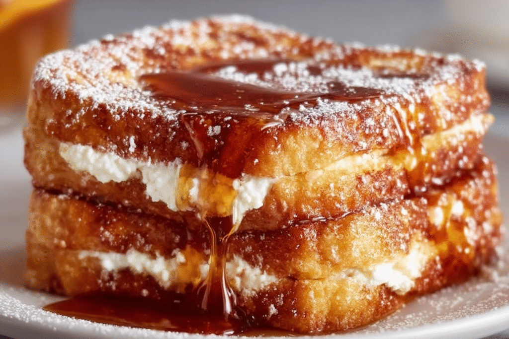 Cream Cheese-Stuffed French Toast