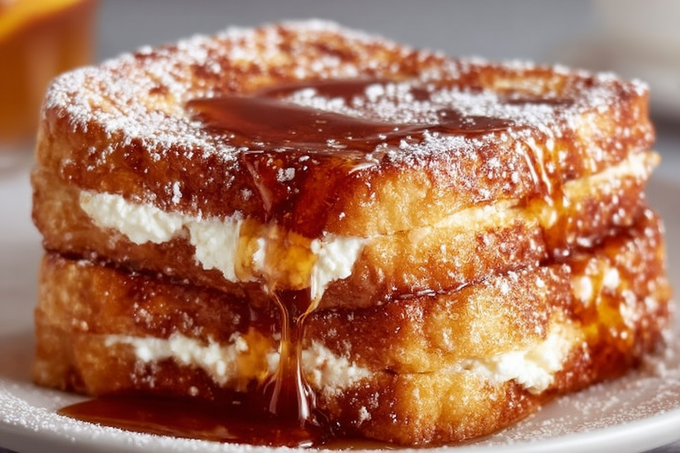 Cream Cheese-Stuffed French Toast