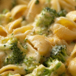 Creamy Broccoli Shells and Cheese