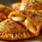 Crispy Cheesy Pizza Pockets