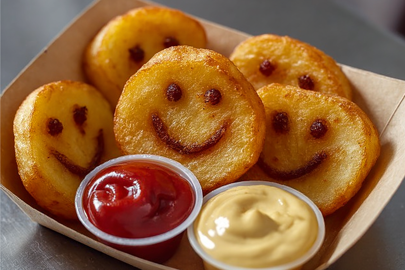 Crispy Smiley Potato Fries
