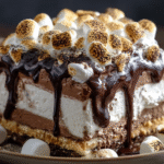 Frozen S’mores Icebox Cake