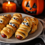 Halloween Mummy Sausages