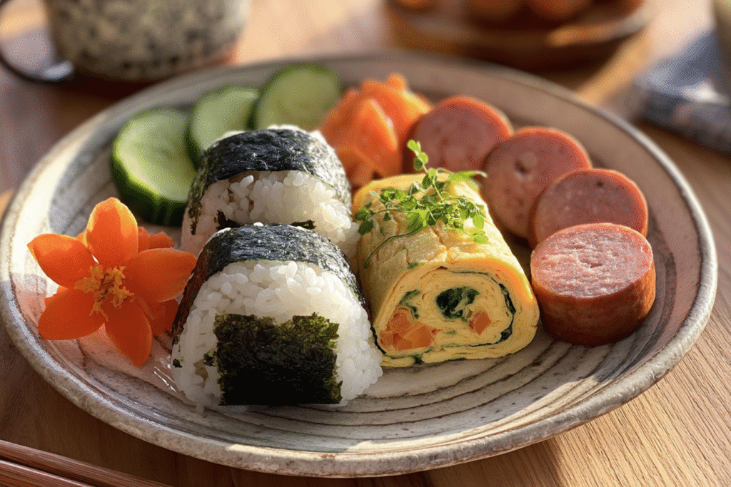 Japanese Breakfast Bento Plate