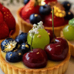 Jewel Fruit Custard Tarts Quartet