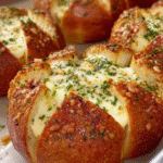 Korean Cream Cheese Garlic Bread