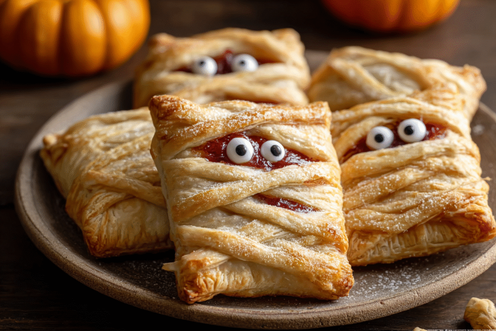 Mini Mummy Hand Pies 🧻🥧
