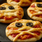 Mummy Mini Pizzas
