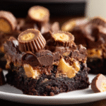 Peanut Butter Cup Brownie Bars
