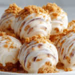 Pumpkin Cheesecake Truffle Bites