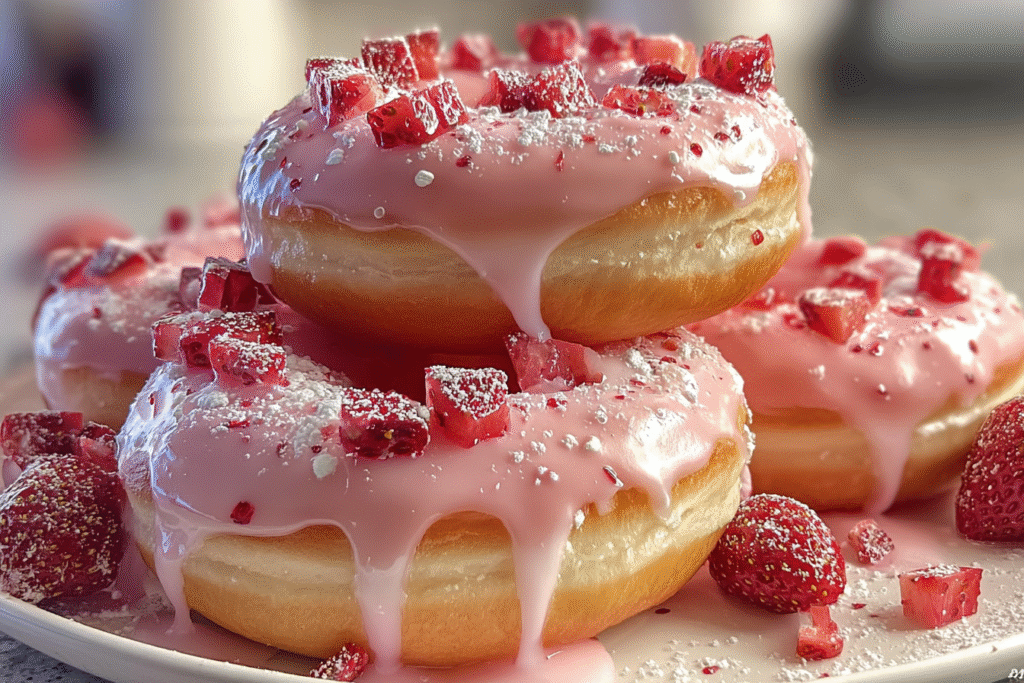 Strawberry Dream Donuts