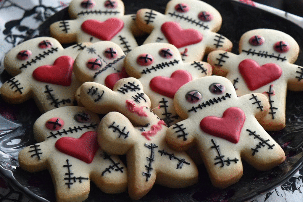 Voodoo Doll Sugar Cookies