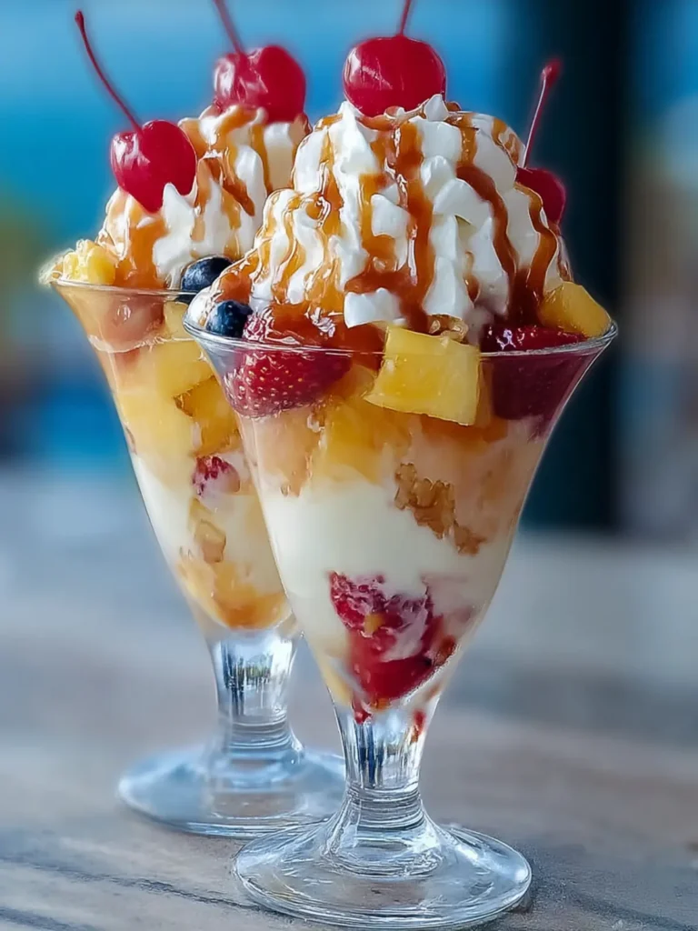 Tropical Fruit Sundae Delight First Image