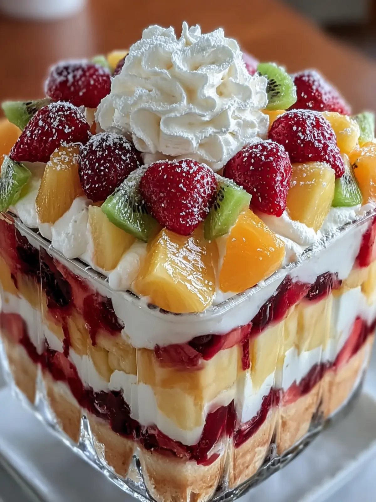 Tropical Fruit Trifle Delight: An Easy, Indulgent Treat 8