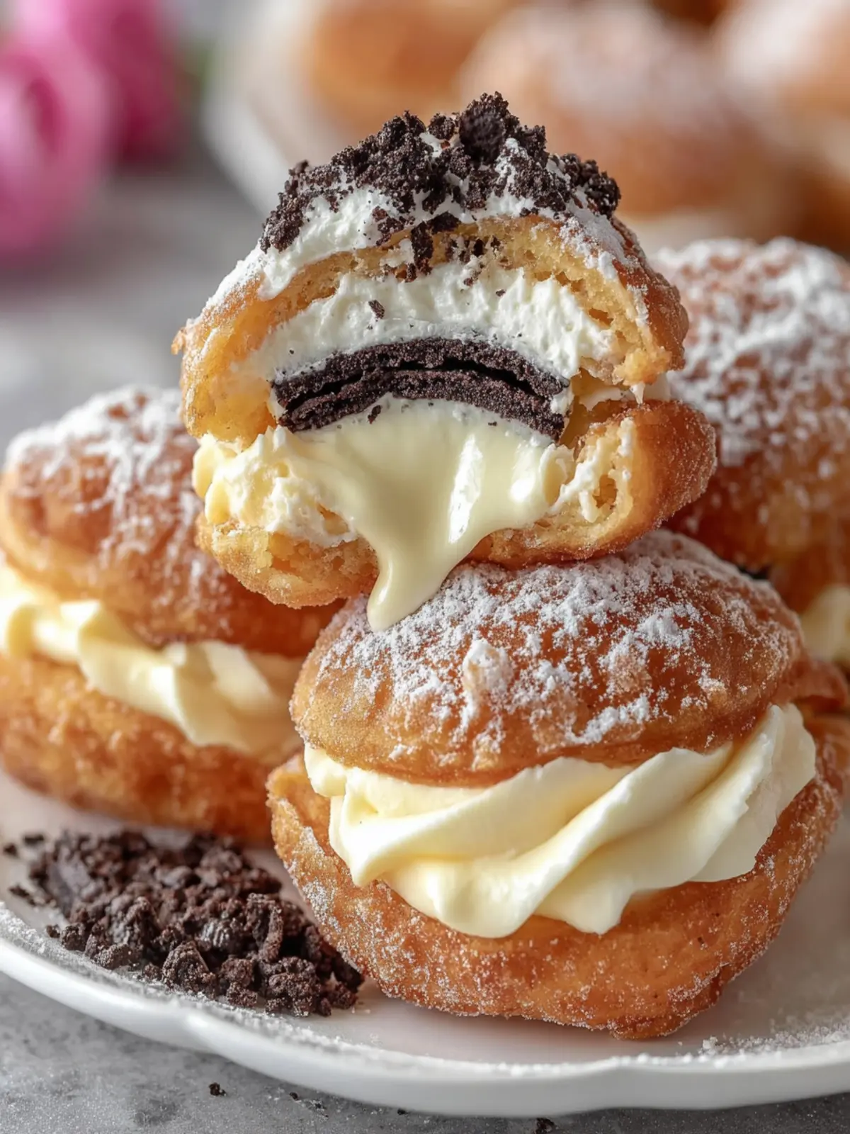 Deep-Fried Creamy Oreo Delight First Image
