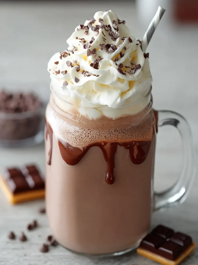 Creamy Chocolate Milkshake Delight First Image