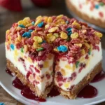 Fruity Cereal Cheesecake Delight First Image