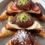 Triangular Chocolate Ganache Pastries First Image