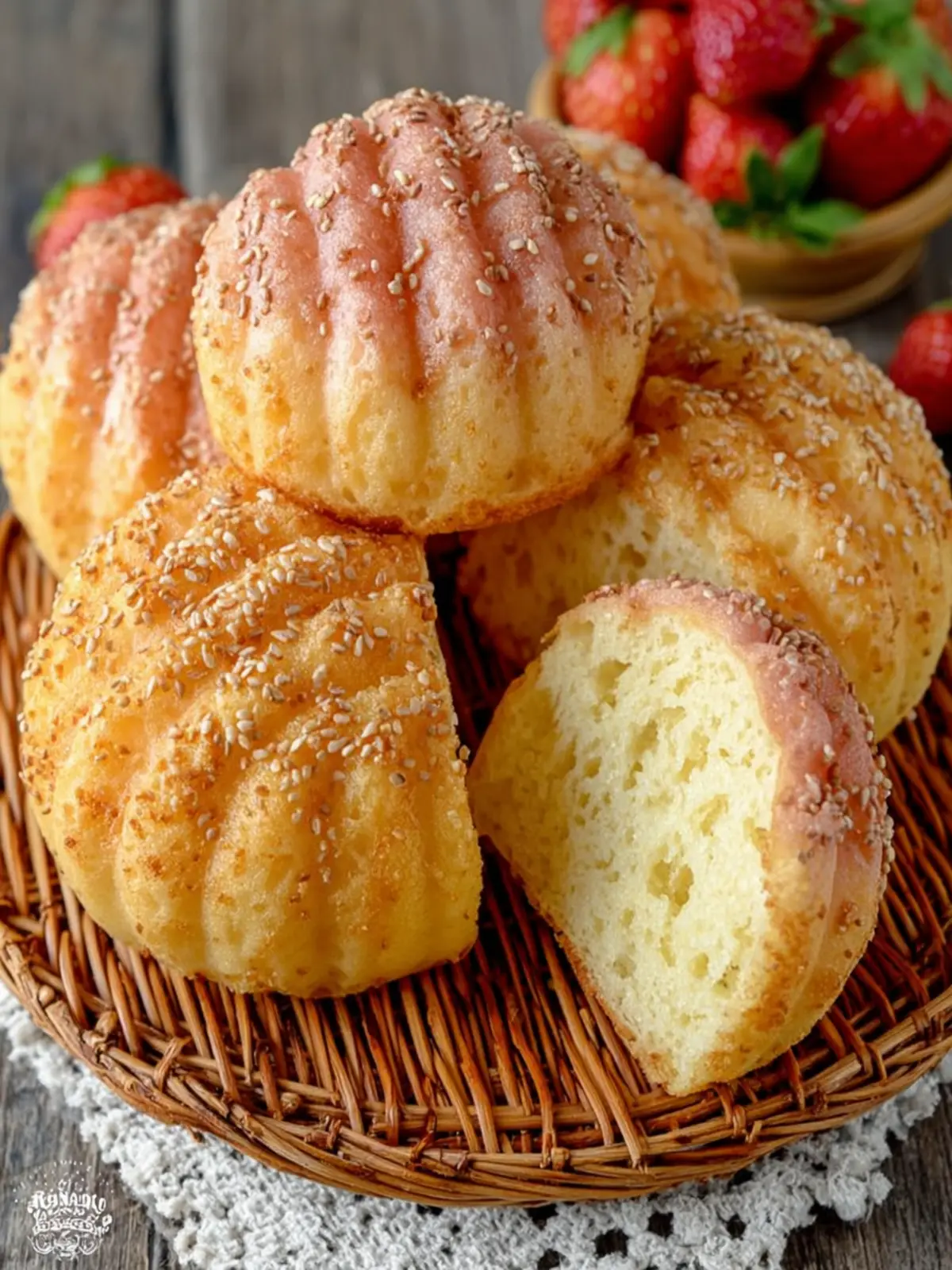 Sweet Japanese Melon Pan Delight First Image