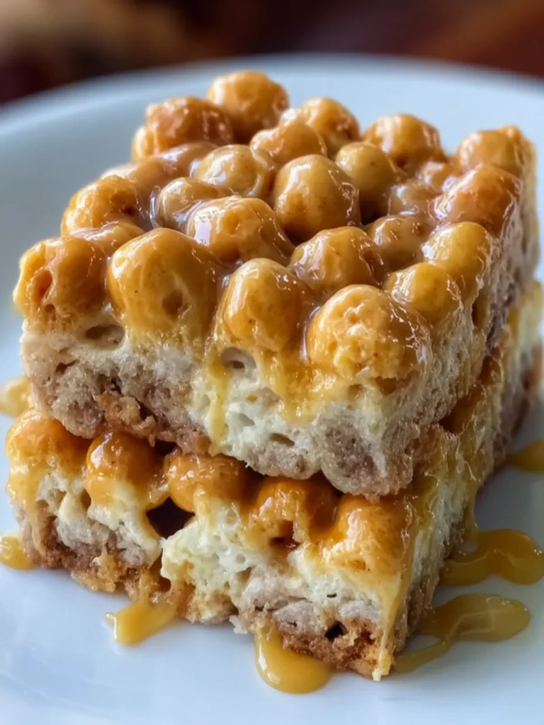 Peanut Butter Cereal Bars First Image