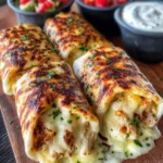 Cheesy Grilled Chicken Burritos First Image