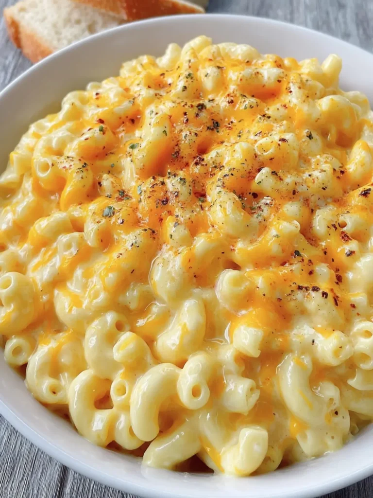 Creamy Cheddar Macaroni and Cheese First Image