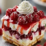 Raspberry Cream Cheese Dessert Squares First Image