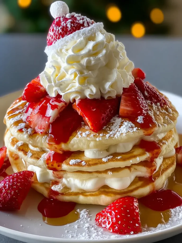 Santa Hat Strawberry Pancakes: 5 Magical Holiday Delights First Image