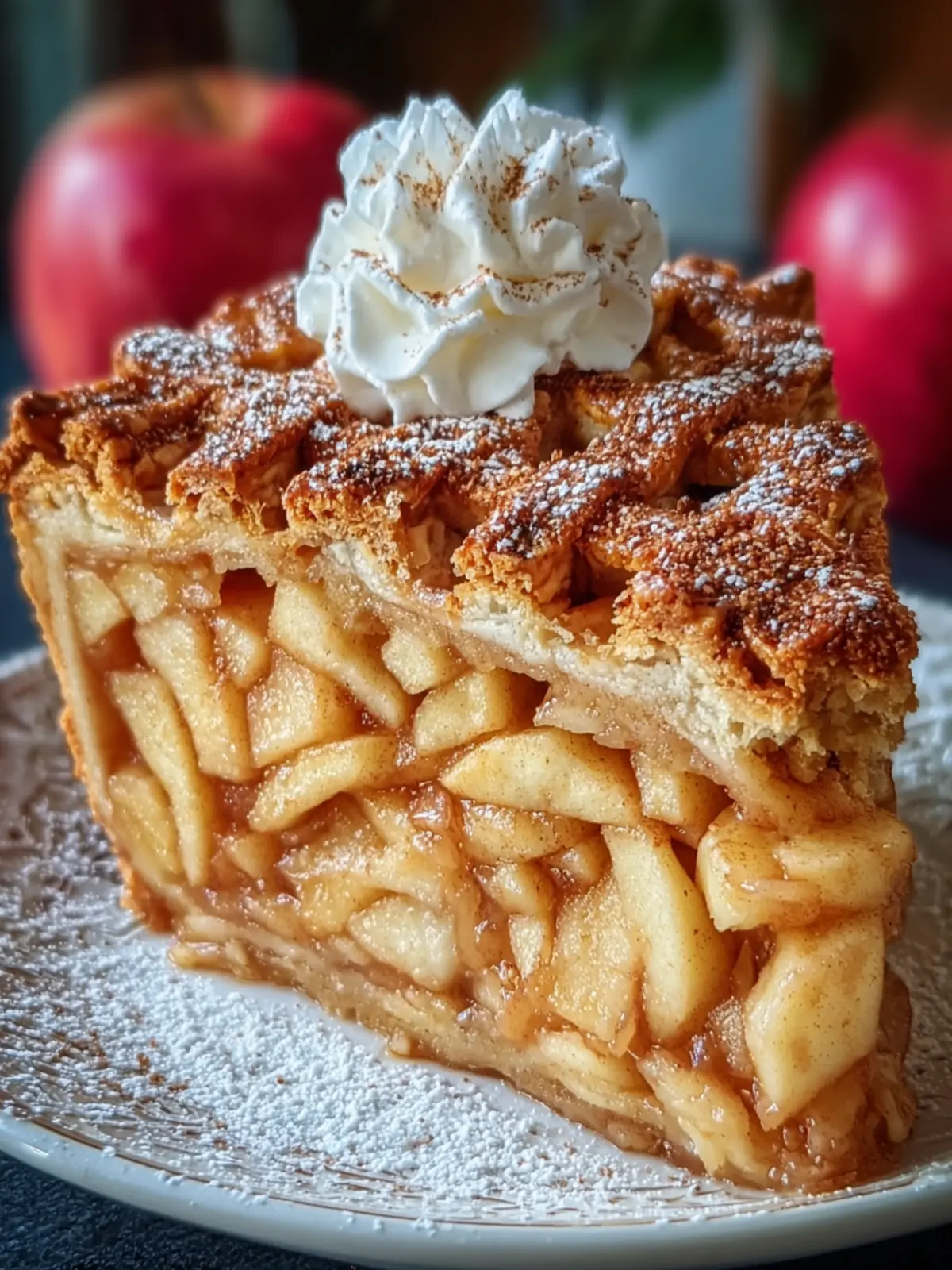 Cinnamon Spiced Apple Pie Recipe First Image