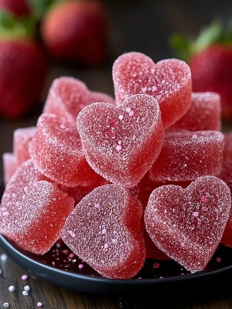 Homemade Heart-Shaped Fruit Gummies First Image