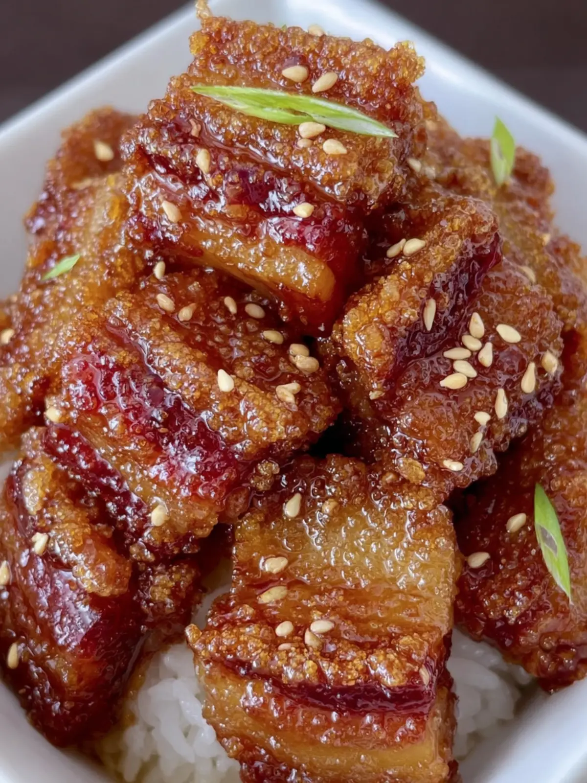 Crispy Honey Glazed Pork Belly First Image