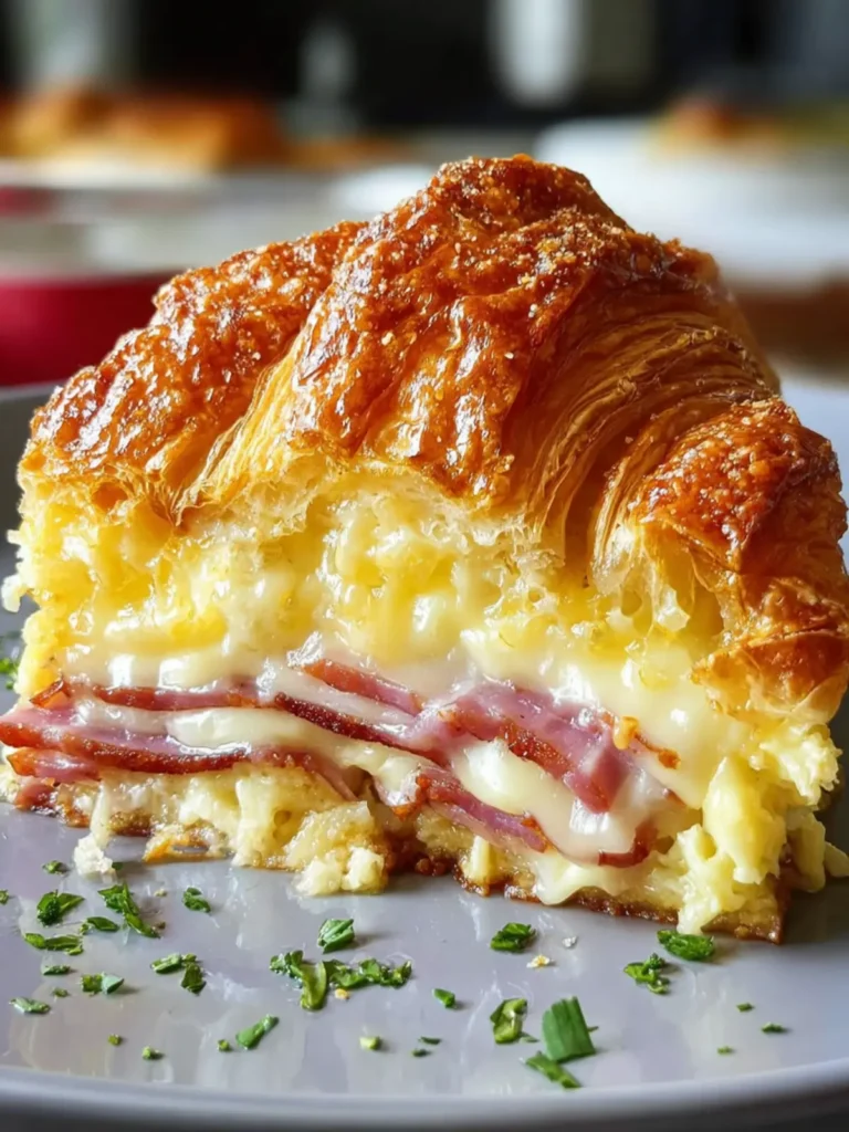 Ham & Cheese Croissant Bake: 5 Irresistible Reasons to Indulge First Image