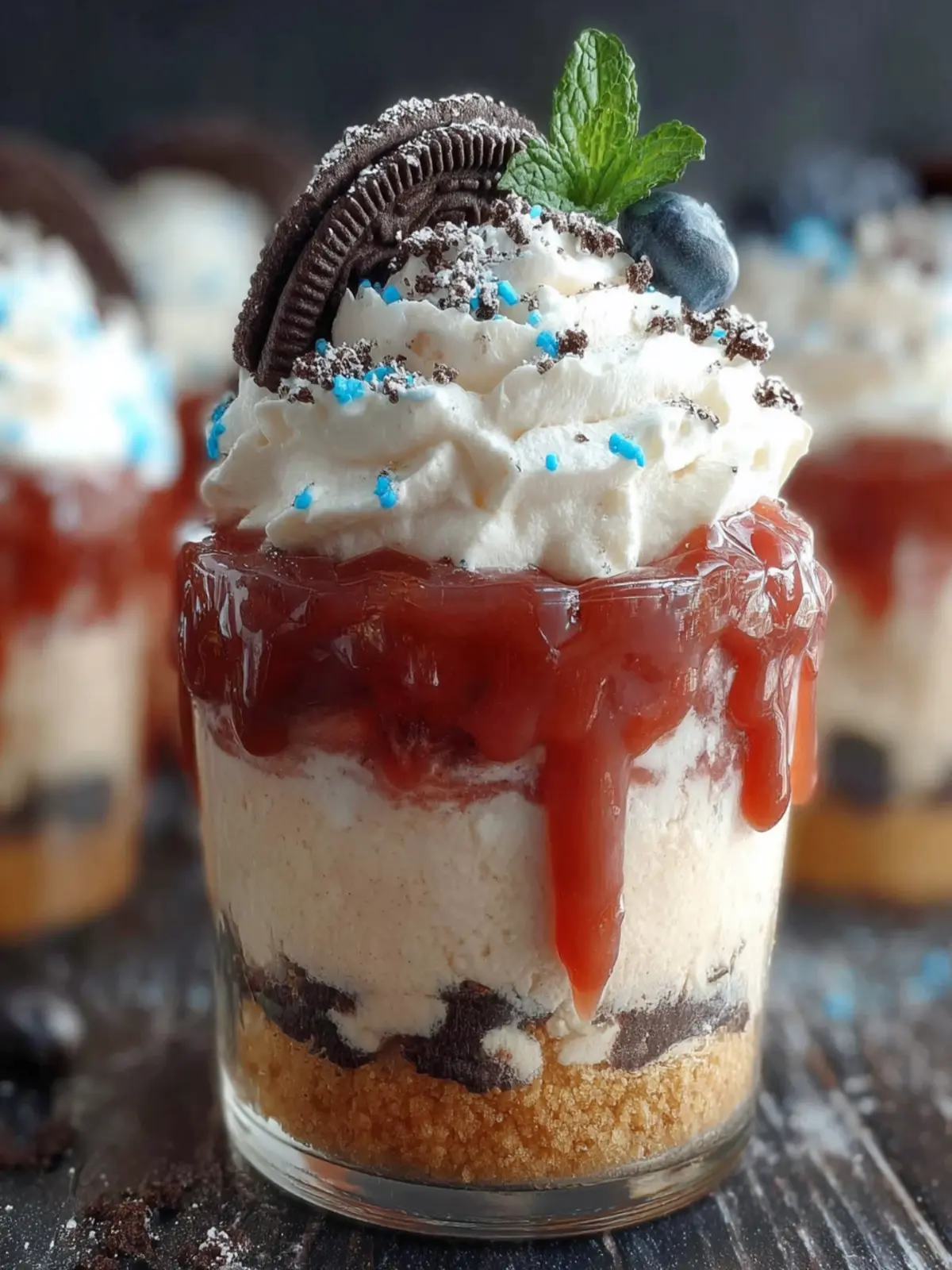 Graveyard Dirt Cake Cups First Image