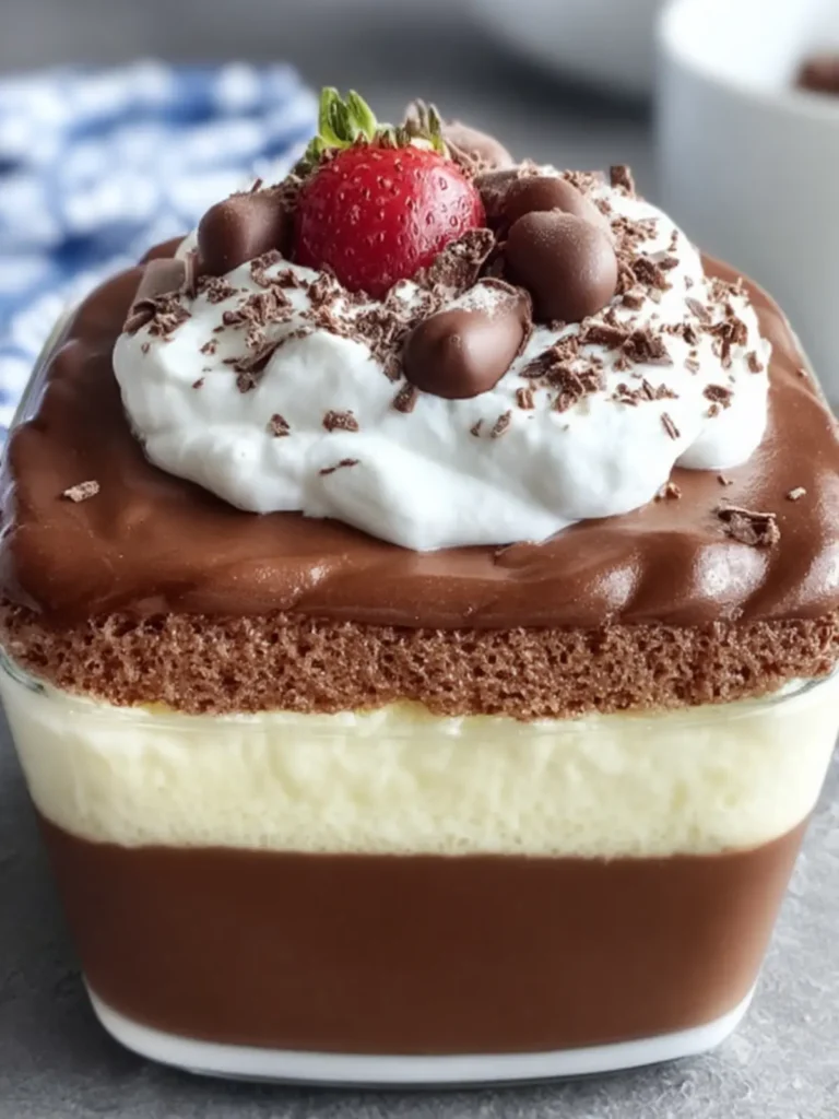 Creamy Chocolate Layered Dessert First Image